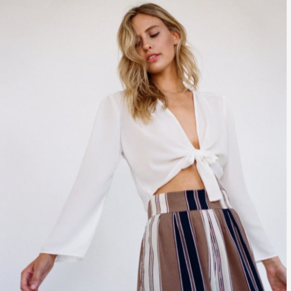 Jeu Illimite Emily tie top